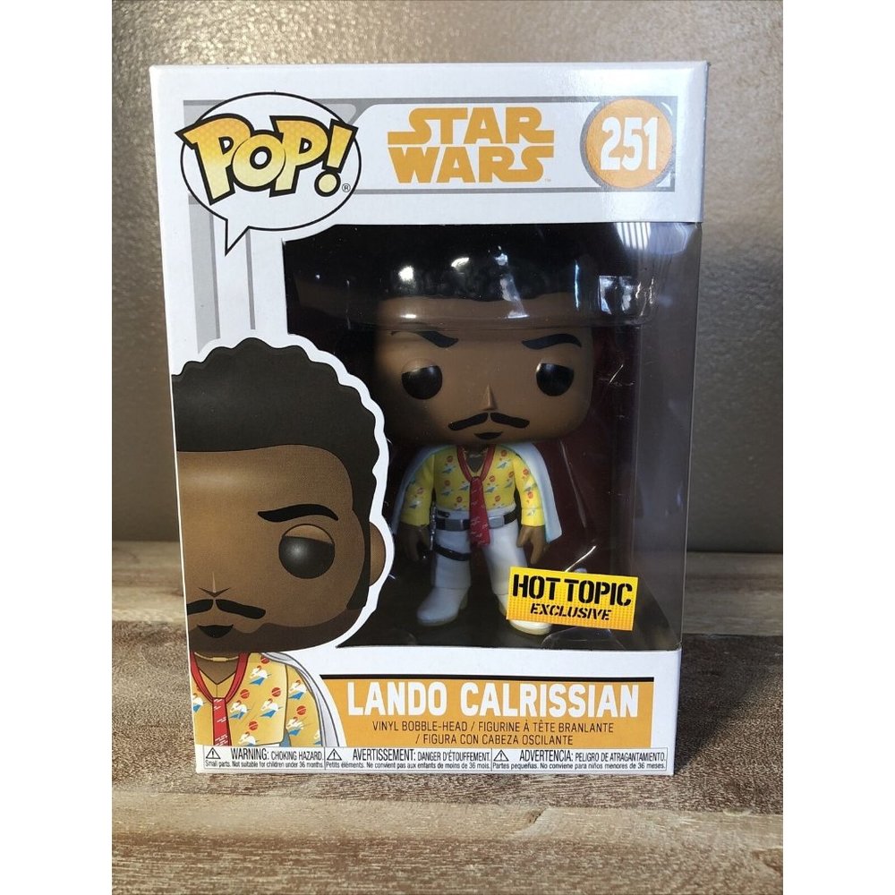 Funko Pop! Vinyl: Star Wars - Lando Calrissian - Hot Topic (HT) (Exclusive) #251